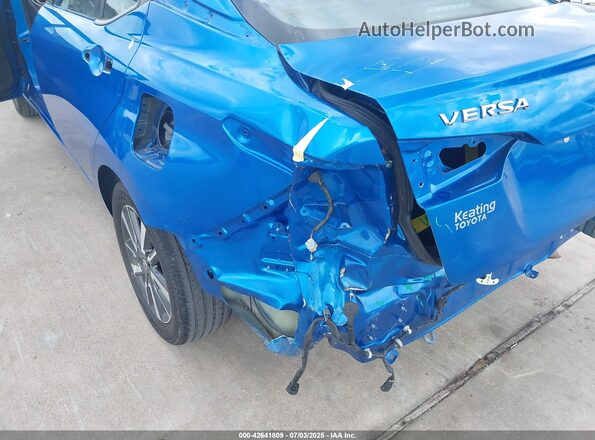 3N1CN8EV8ML862301 2021 NISSAN VERSA Blue 