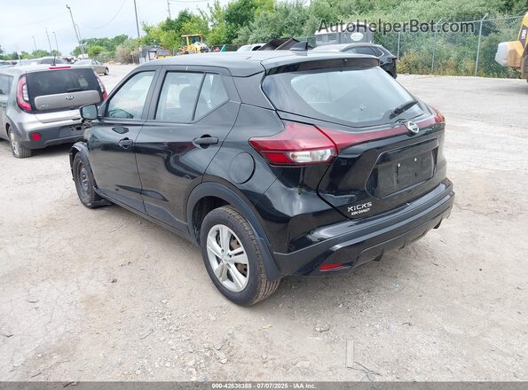 3N1CP5BV3ML472333 2021 NISSAN KICKS Черный Задняя левая четверть
