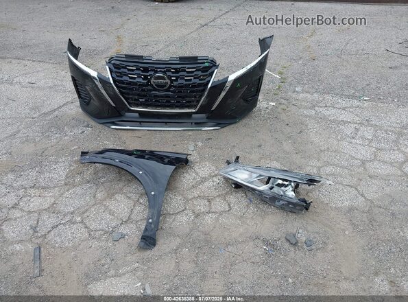 3N1CP5BV3ML472333 2021 NISSAN KICKS Черный Вид щитка приборов