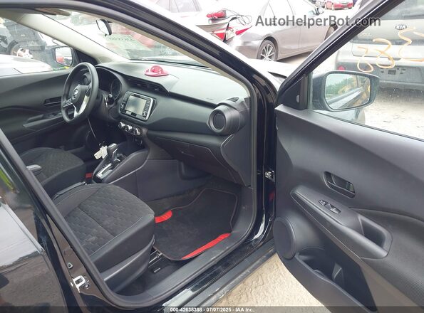 3N1CP5BV3ML472333 2021 NISSAN KICKS Черный Вид салона спереди