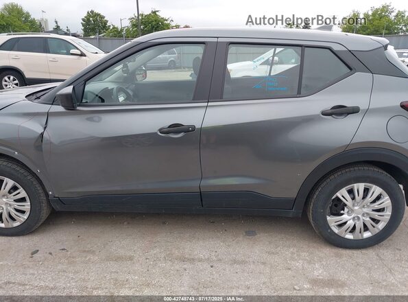 3N1CP5BVXML505473 2021 NISSAN KICKS Gray 