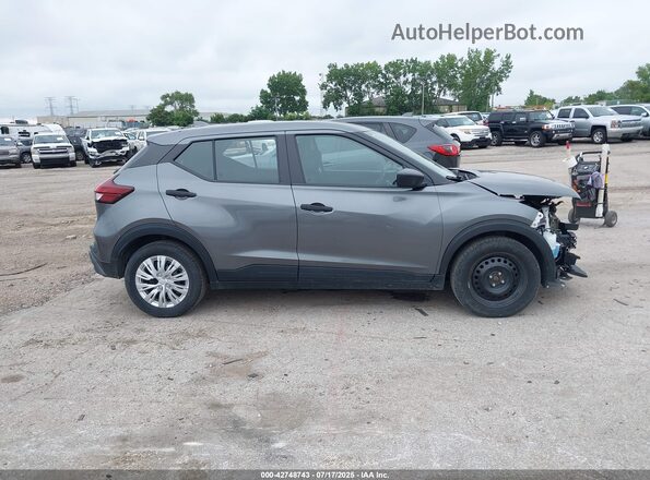 3N1CP5BVXML505473 2021 NISSAN KICKS Gray Widok wnętrza 360 stopni