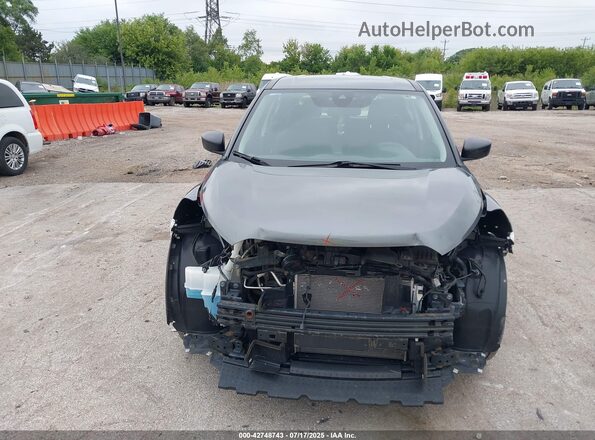 3N1CP5BVXML505473 2021 NISSAN KICKS Gray Widok wnętrza z tyłu