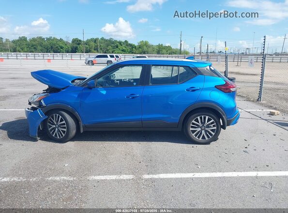 3N1CP5CV5ML518761 2021 NISSAN KICKS Blue 
