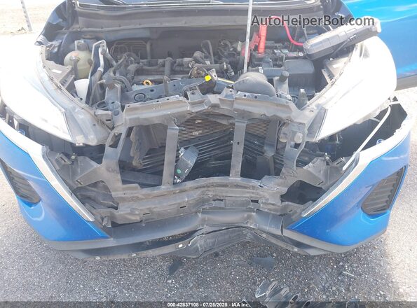 3N1CP5CV5ML518761 2021 NISSAN KICKS Blue Front view
