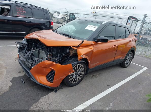 3N1CP5CV6RL482652 2024 NISSAN KICKS Orange 