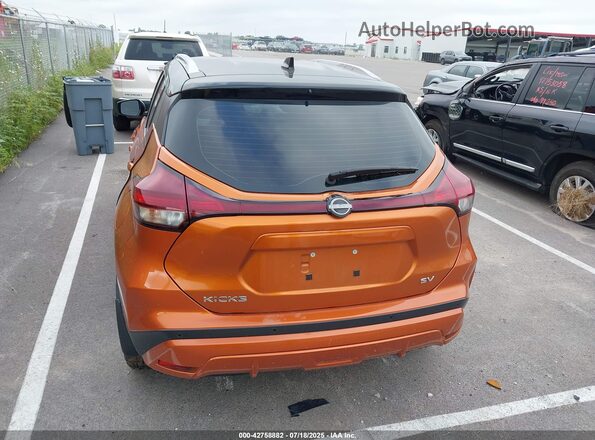 3N1CP5CV6RL482652 2024 NISSAN KICKS Orange 