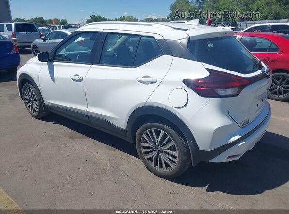 3N1CP5CV7RL517540 2024 NISSAN KICKS Белый Задняя левая четверть