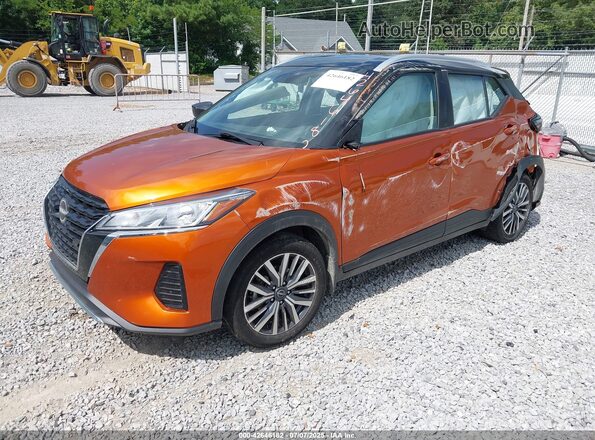 3N1CP5CV8RL536372 2024 NISSAN KICKS Orange 