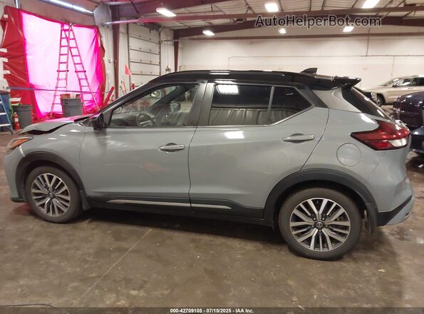 3N1CP5DV6ML474798 2021 NISSAN KICKS Gray 