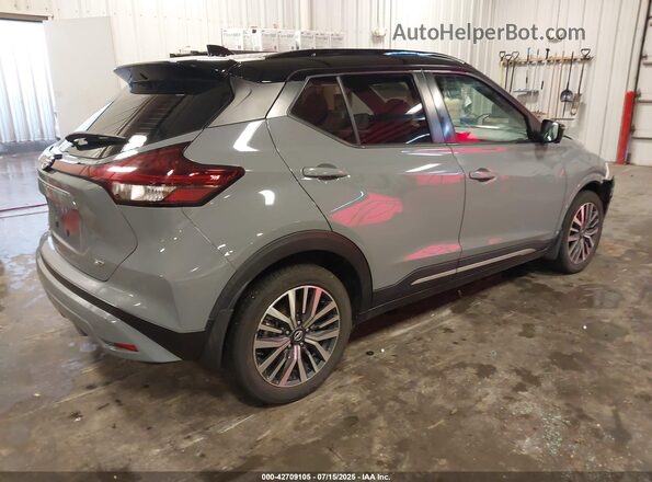 3N1CP5DV6ML474798 2021 NISSAN KICKS Gray Rear right