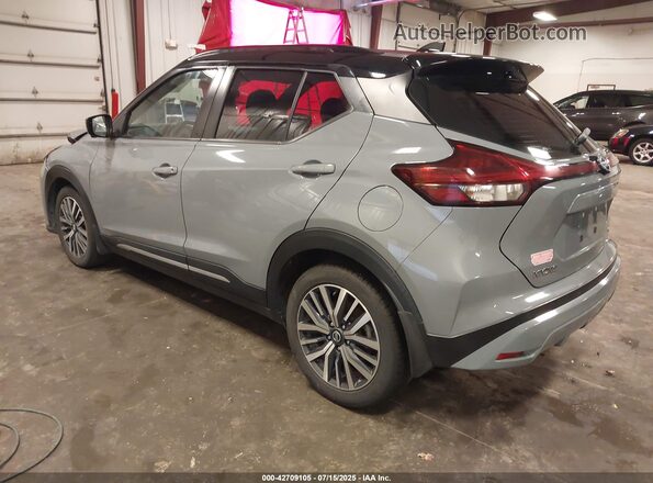 3N1CP5DV6ML474798 2021 NISSAN KICKS Gray Rear left