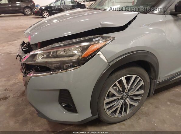 3N1CP5DV6ML474798 2021 NISSAN KICKS Gray 