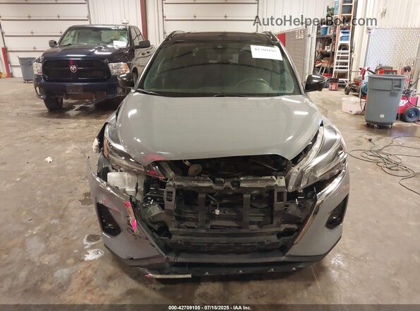 3N1CP5DV6ML474798 2021 NISSAN KICKS Gray Rear interior view