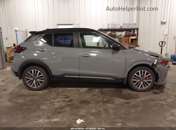 3N1CP5DV6ML474798 2021 NISSAN KICKS Gray 360 interior view