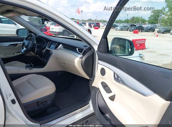 3PCAJ5CB0MF120500 2021 INFINITI QX50 White Вид салону спереду