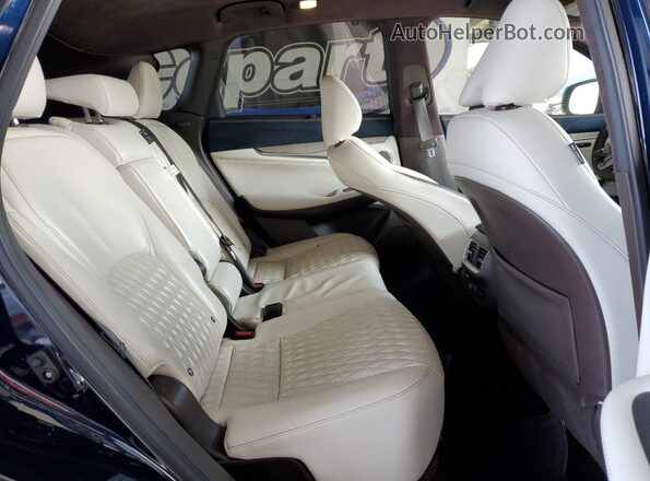 3PCAJ5DA3MF122019 2021 INFINITI QX50 Blue Հետևի նստատեղերի տեսք