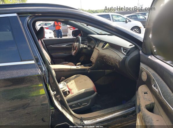 3PCAJ5L34NF101507 2022 INFINITI QX55 Black Widok wnętrza z przodu