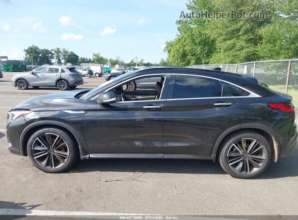 3PCAJ5L34NF101507 2022 INFINITI QX55 Black Widok wnętrza 360 stopni