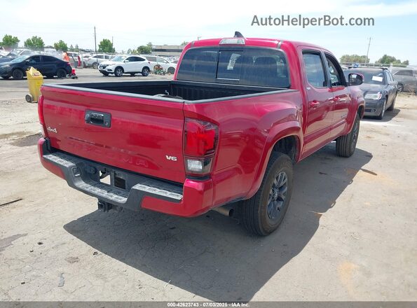 3TMCZ5AN5NM524792 2022 TOYOTA TACOMA Red Rear right