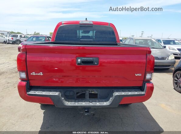 3TMCZ5AN5NM524792 2022 TOYOTA TACOMA Red 