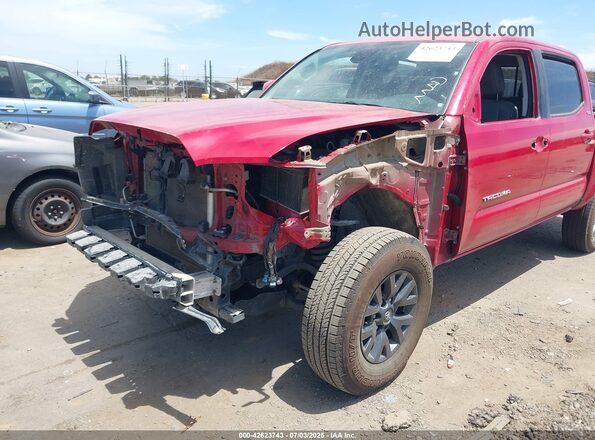 3TMCZ5AN5NM524792 2022 TOYOTA TACOMA Red Front view