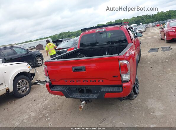 3TMCZ5AN9MM440876 2021 TOYOTA TACOMA Red 