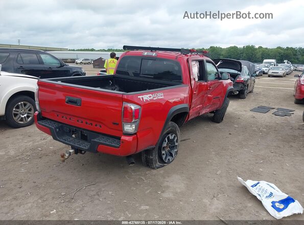 3TMCZ5AN9MM440876 2021 TOYOTA TACOMA Red Задня права чверть