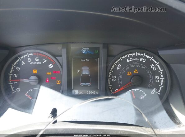 3TYAX5GN8MT032622 2021 TOYOTA TACOMA Gray უკანა სავარძლების ხედი