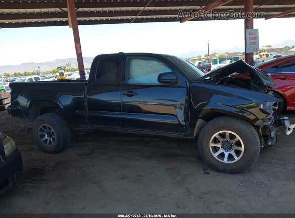 3TYRX5GNXMT006235 2021 TOYOTA TACOMA Black Вид задньої частини салону