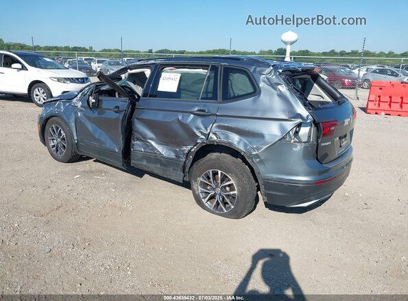 3VV1B7AX3MM034585 2021 VOLKSWAGEN TIGUAN Серый Задняя левая четверть
