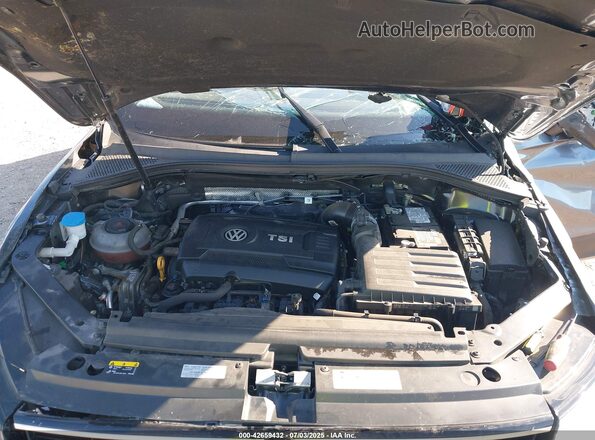 3VV1B7AX3MM034585 2021 VOLKSWAGEN TIGUAN Серый Вид сзади