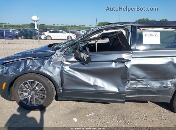 3VV1B7AX3MM034585 2021 VOLKSWAGEN TIGUAN Серый Вид спереди