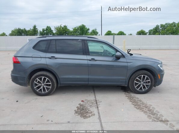 3VV1B7AX6MM040221 2021 VOLKSWAGEN TIGUAN Green Սալոնի հետևի տեսք