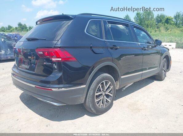 3VV2B7AX1MM134821 2021 VOLKSWAGEN TIGUAN Black უკანა მარჯვენა