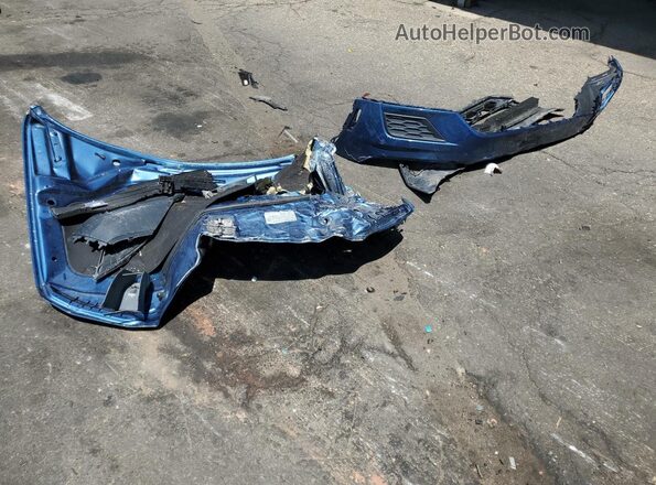 3VV2B7AX5LM180411 2020 VOLKSWAGEN TIGUAN Blue ძრავის განყოფილების ხედი