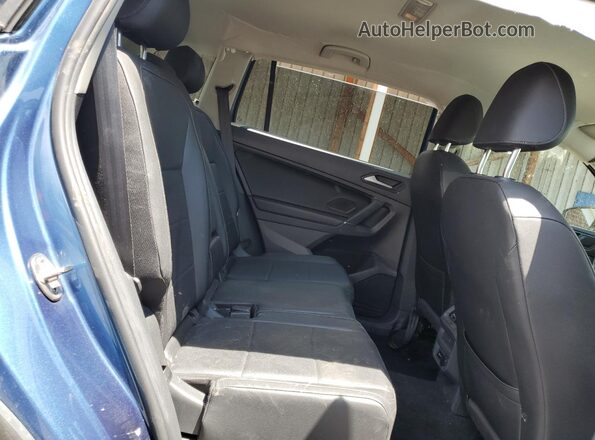 3VV2B7AX5LM180411 2020 VOLKSWAGEN TIGUAN Blue უკანა სავარძლების ხედი