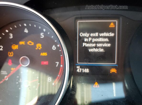 3VV2B7AX5LM180411 2020 VOLKSWAGEN TIGUAN Blue ხელსაწყოთა პანელის ხედი