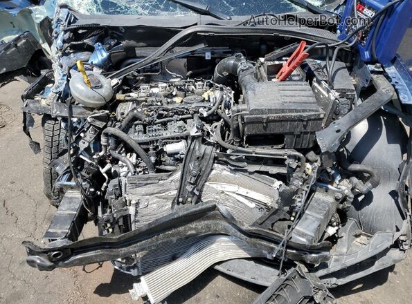 3VV2B7AX5LM180411 2020 VOLKSWAGEN TIGUAN Blue უკანა სალონის ხედი
