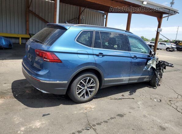 3VV2B7AX5LM180411 2020 VOLKSWAGEN TIGUAN Blue უკანა მარჯვენა