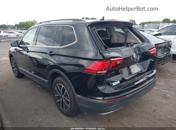 3VV3B7AX5MM095770 2021 VOLKSWAGEN TIGUAN Черный Панорамный вид салона 360°