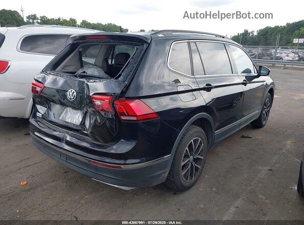 3VV3B7AX5MM095770 2021 VOLKSWAGEN TIGUAN Черный Задняя правая четверть