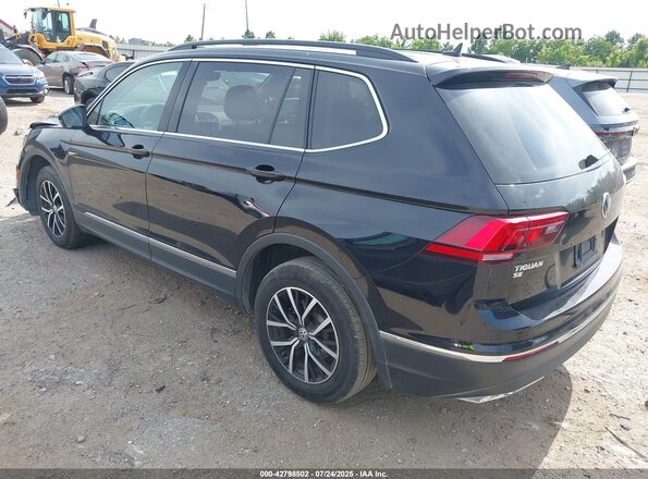 3VV3B7AX7MM043668 2021 VOLKSWAGEN TIGUAN Black Tył lewy