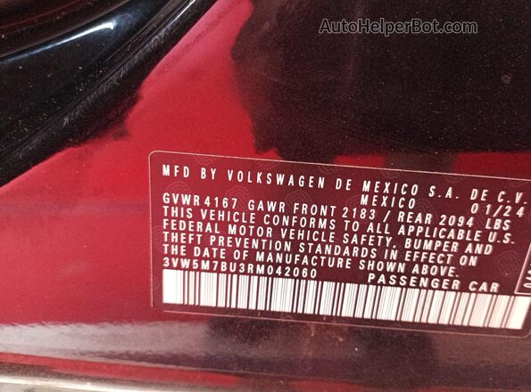 3VW5M7BU3RM042060 2024 VOLKSWAGEN JETTA  