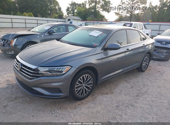 3VWC57BU2MM026722 2021 VOLKSWAGEN JETTA Gray Передня ліва чверть