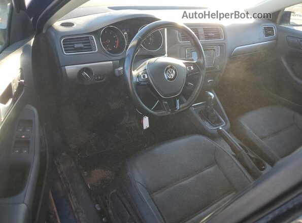 3VWDB7AJ7HM227350 2017 VOLKSWAGEN JETTA Blue Dashboard view