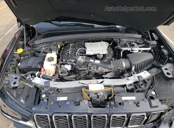 1C4RJGBG1N8591942 2022 JEEP GRAND CHER Черный Вид подкапотного пространства