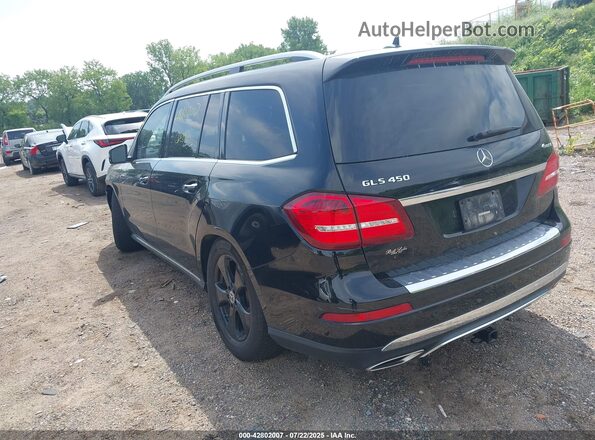4JGDF6EE0KB233497 2019 MERCEDES-BENZ GLS Black Trasero izquierdo