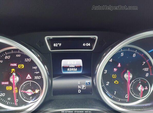 4JGDF6EE1JB027541 2018 MERCEDES-BENZ GLS 450 Gray უკანა სავარძლების ხედი