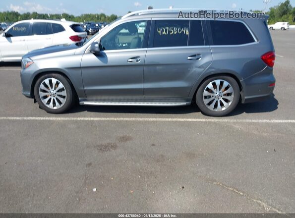 4JGDF6EE1JB027541 2018 MERCEDES-BENZ GLS 450 Gray სალონის 360-გრადუსიანი ხედი